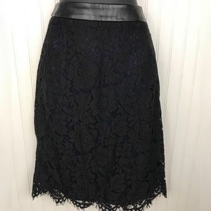 Lace Pencil Skirt